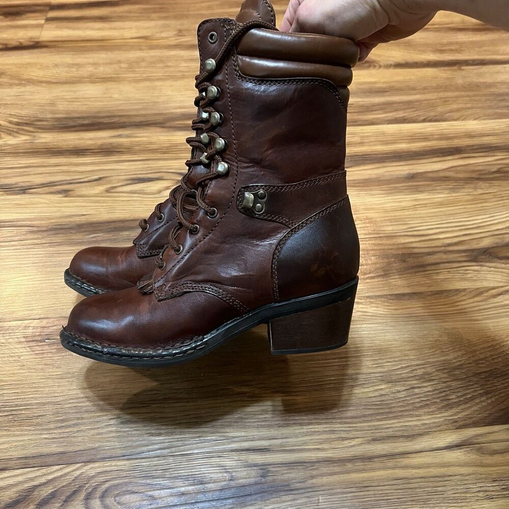 Double H Lacer Boots Women’s Size 6.5M